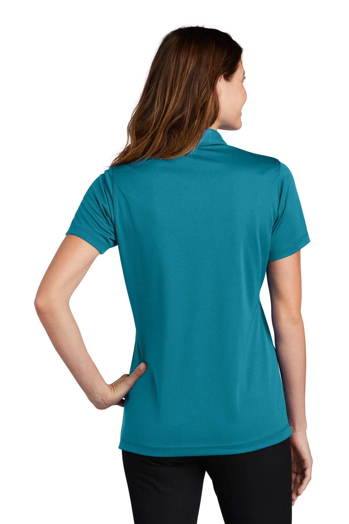 Sport-Tek Women's PosiCharge Micro-Mesh Polo. LST680 Blue Wake