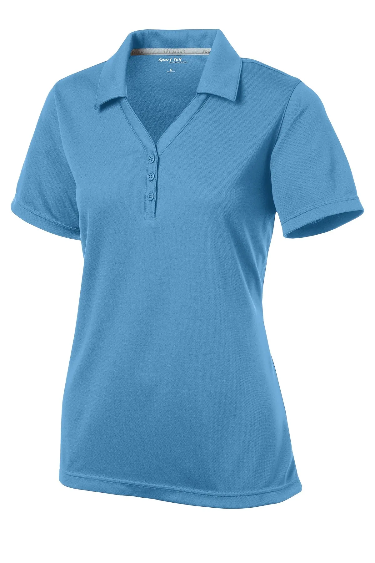 Sport-Tek Women's PosiCharge Micro-Mesh Polo. LST680 Carolina Blue
