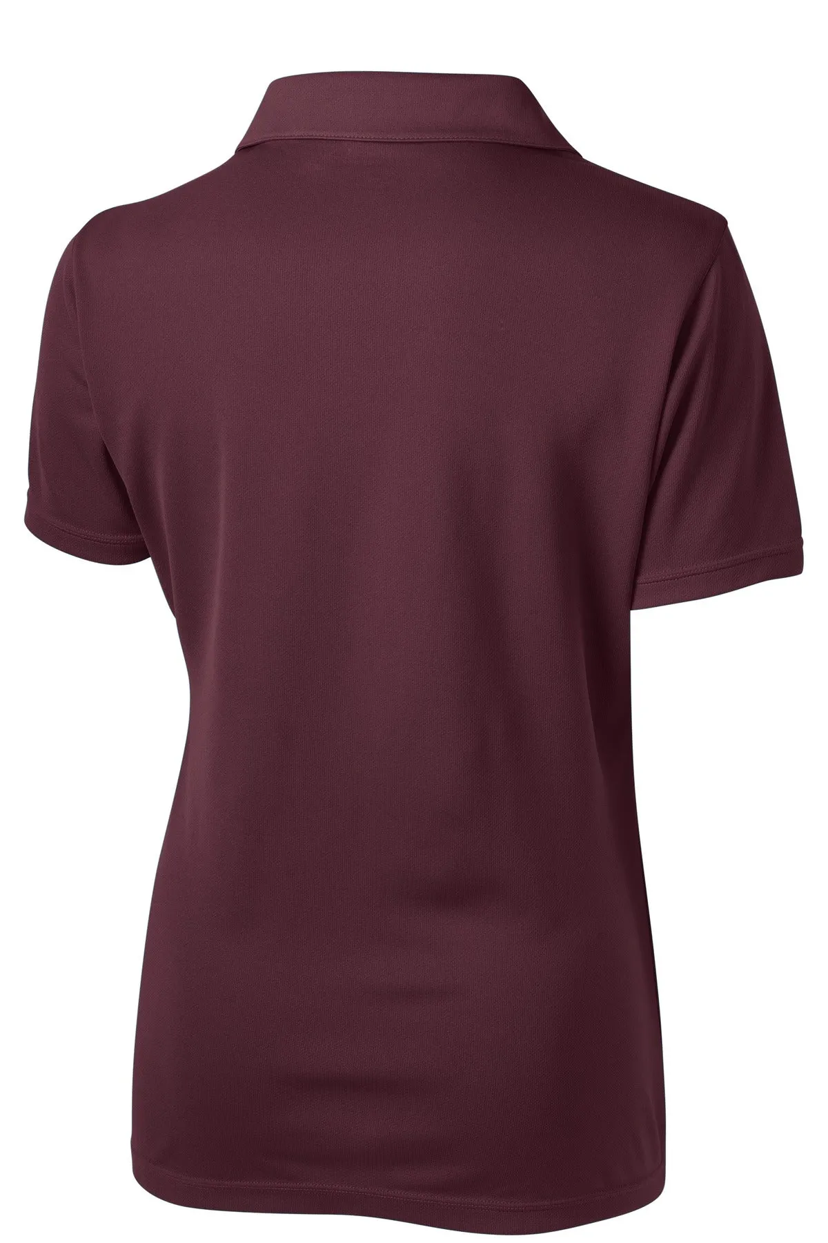 Sport-Tek Women's PosiCharge Micro-Mesh Polo. LST680 Maroon