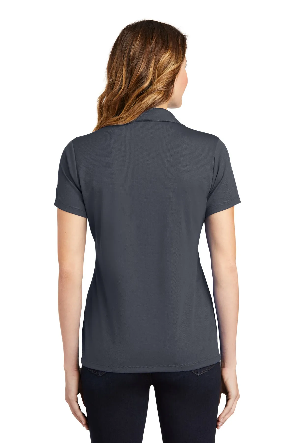 Sport-Tek Women's PosiCharge RacerMesh Polo. LST640 Graphite