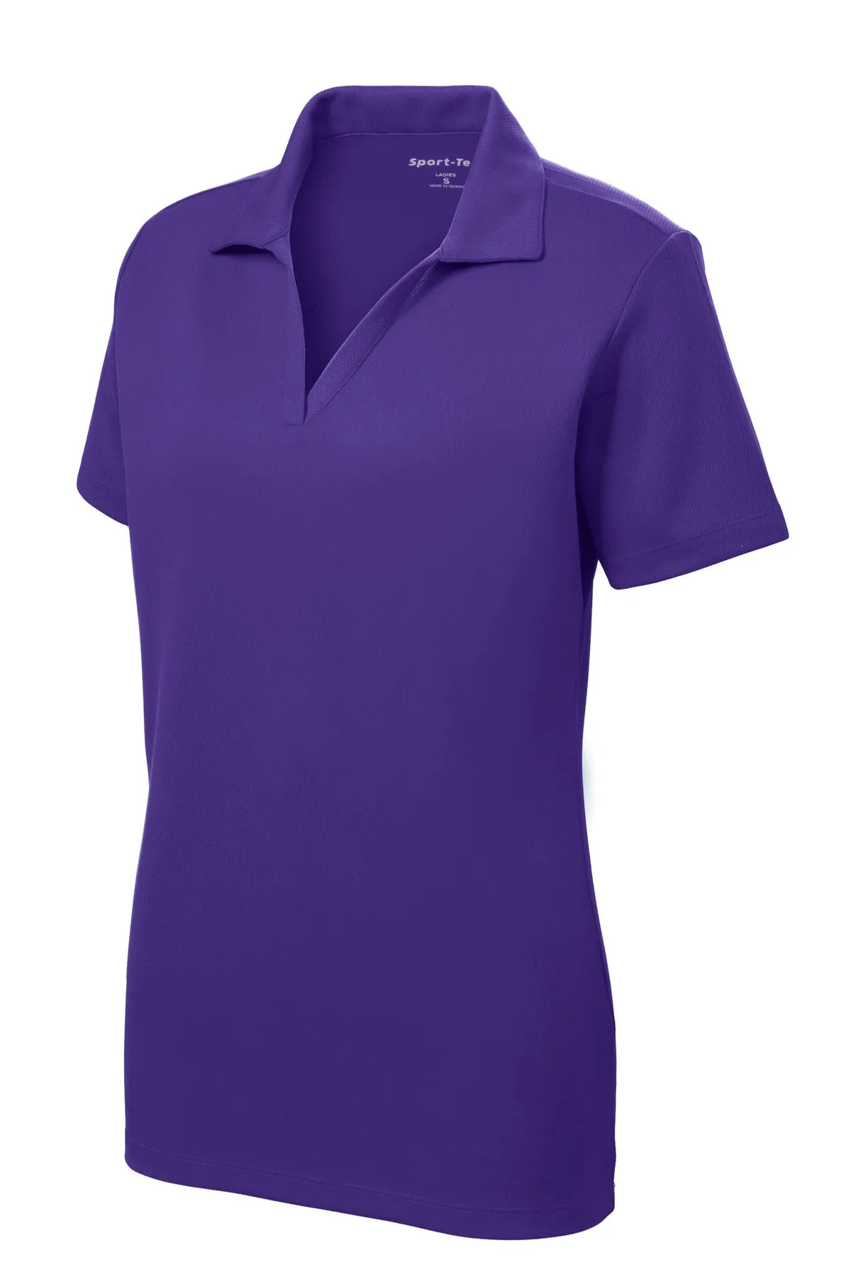 Sport-Tek Women's PosiCharge RacerMesh Polo. LST640 Purple