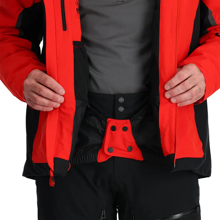 SPYDER Leader jacket - Mens - Red