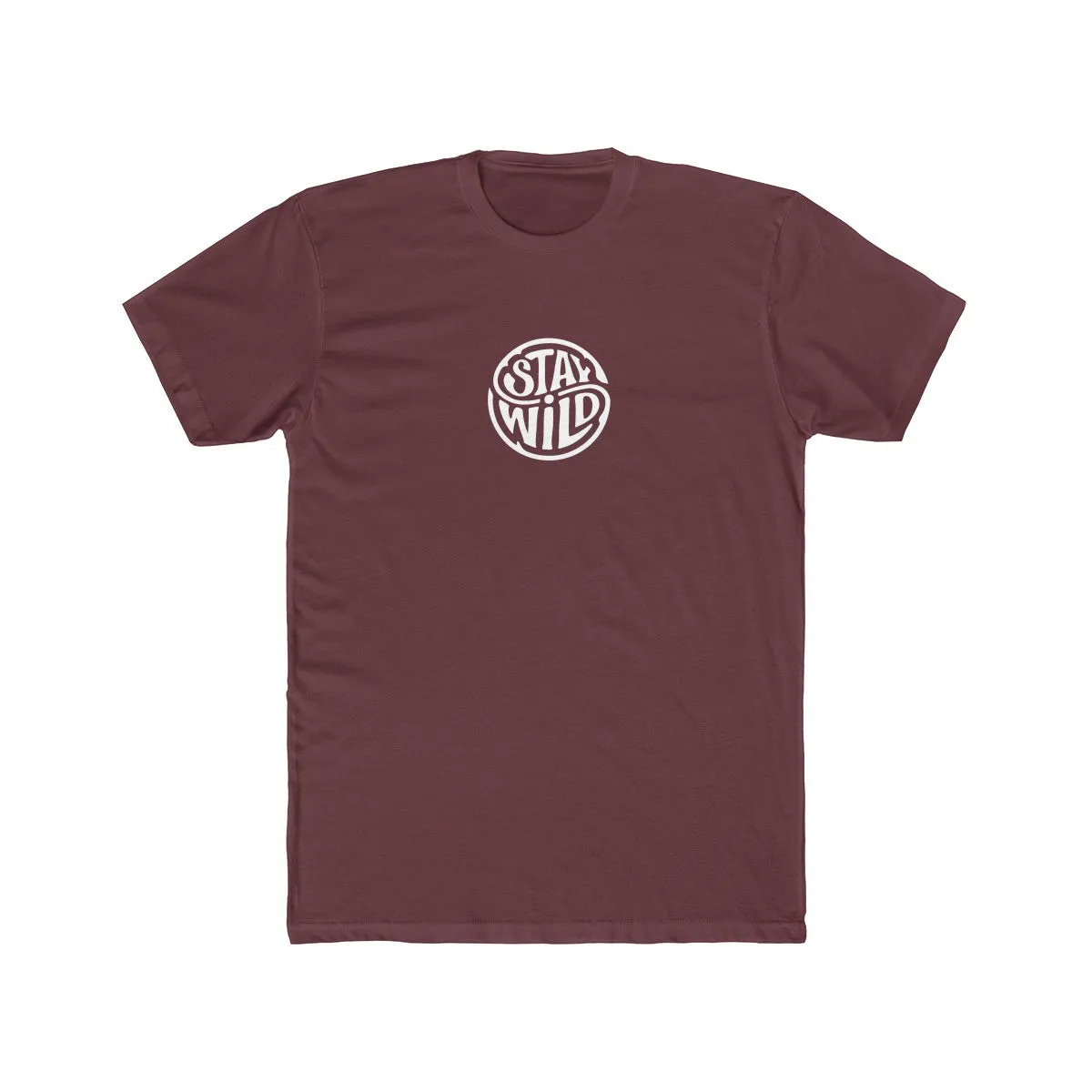 Stay Wild/Light Blue /Men's  Crew Tee