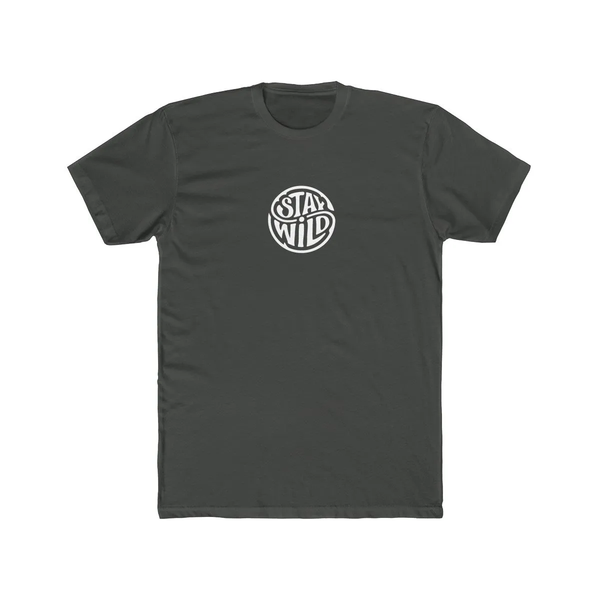 Stay Wild/Light Blue /Men's  Crew Tee