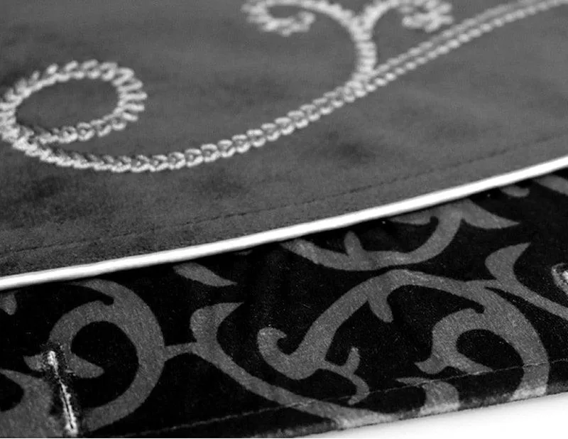 Steampunk Gothic Renaissance Black Velvet Tailcoat Tuxedo Jacket