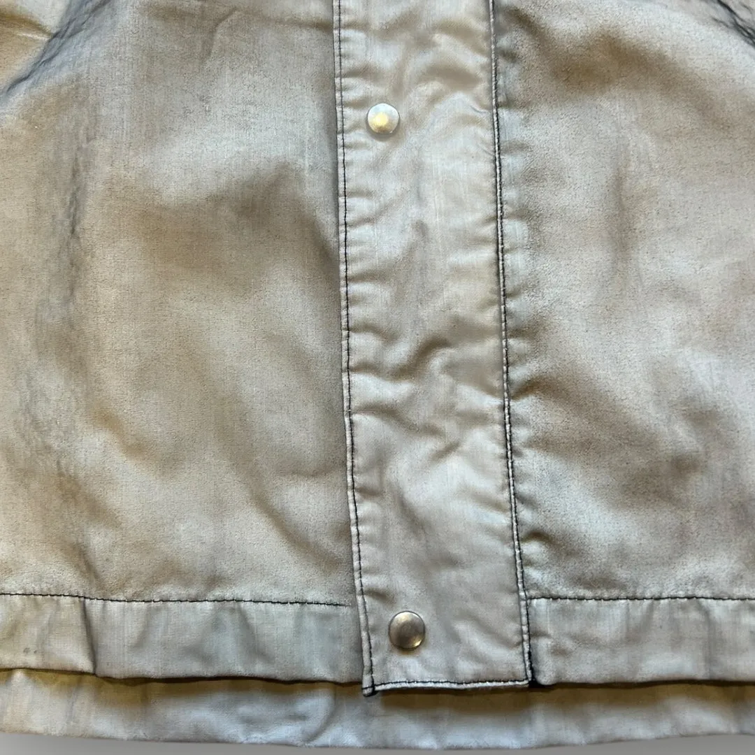 Stone Island SS/2001 Grey Monofilament Mesh Jacket L