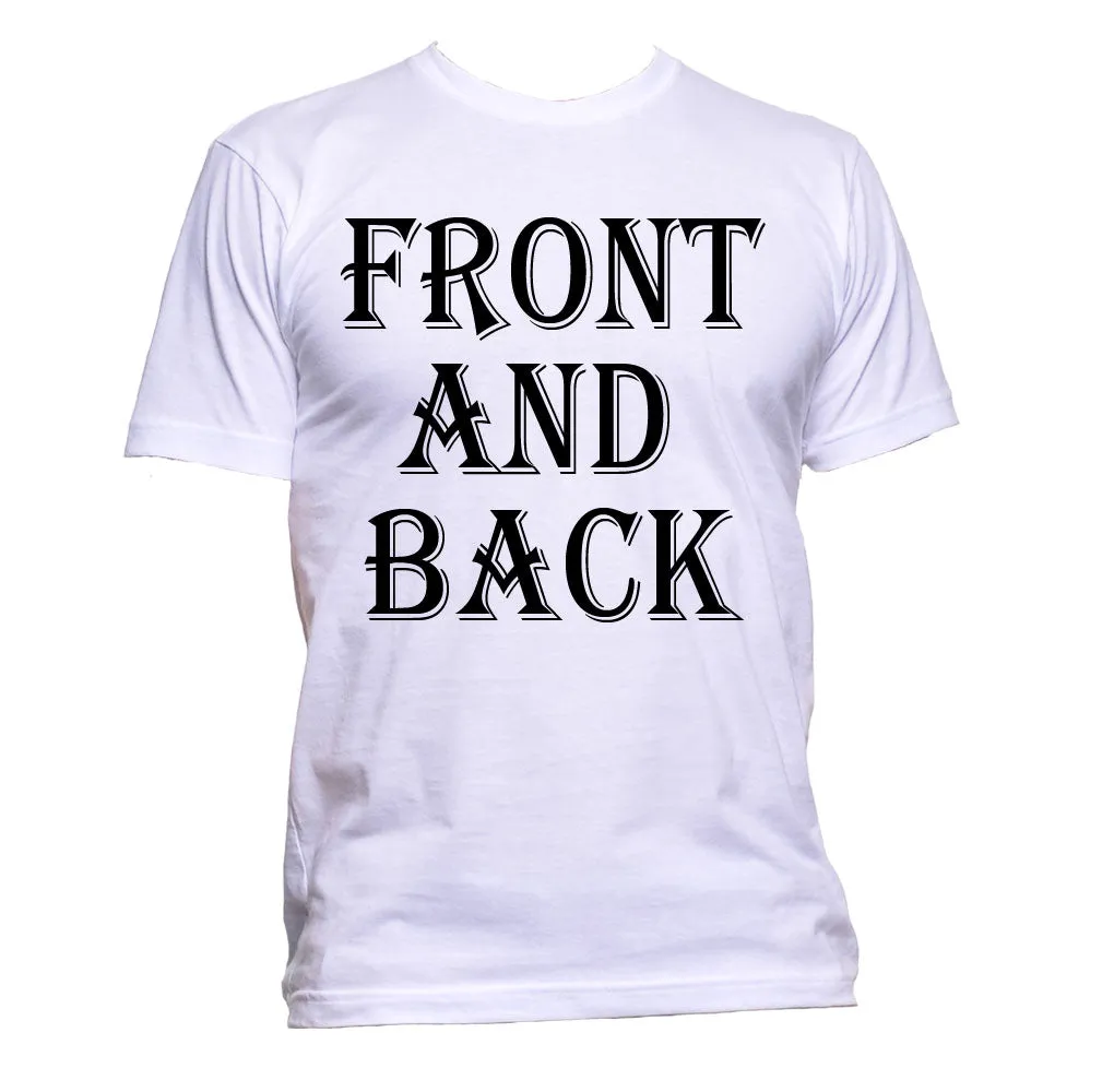 T-Shirt (Female Front & Back)