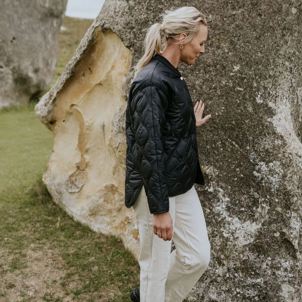 Talei Quilted Bomber