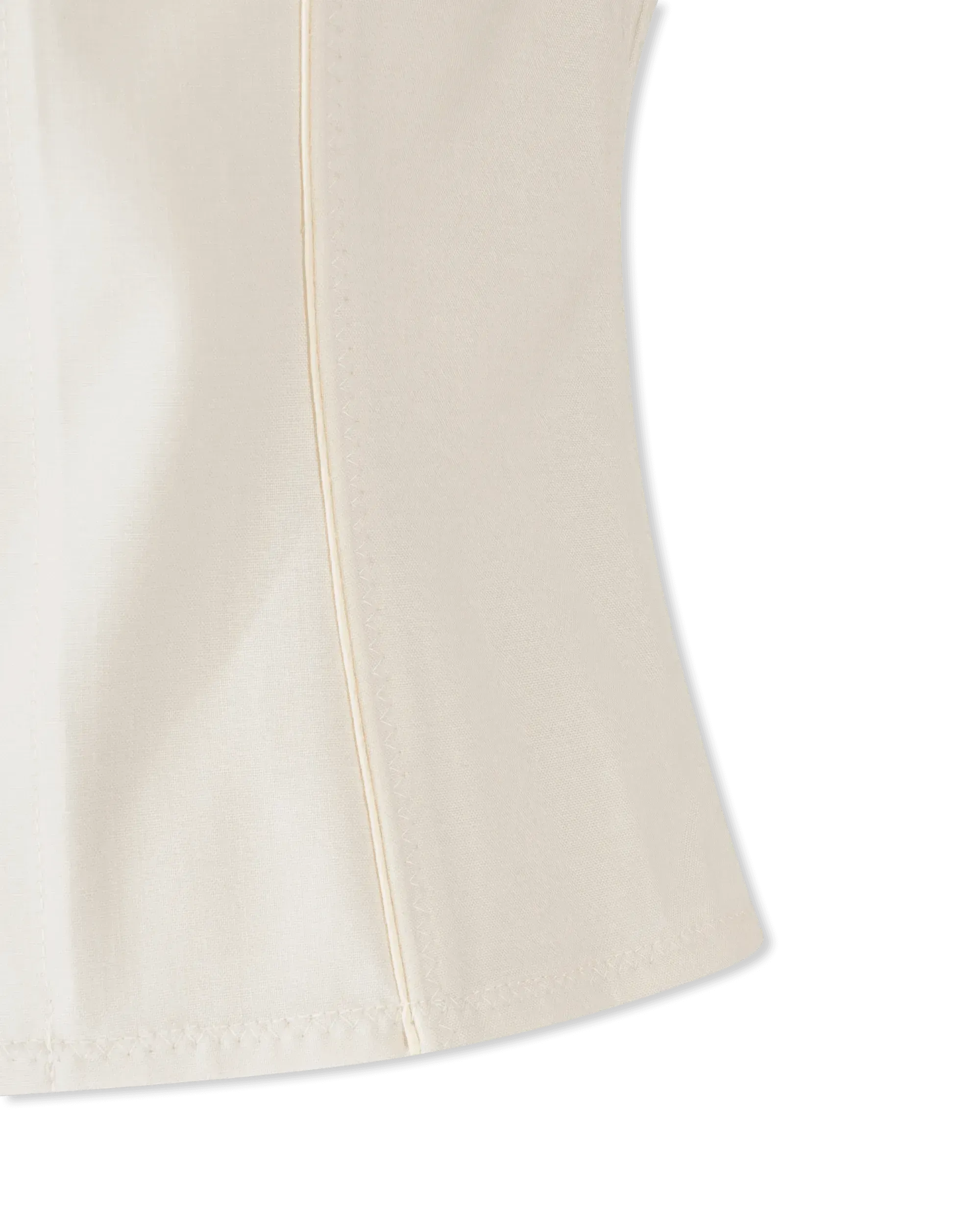 Tangelo Fitted Zip Up Shirt