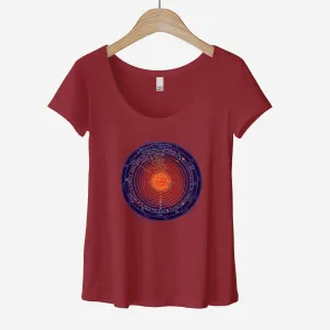 The Cosmos - Women’s Flex Scoop Neck Tee