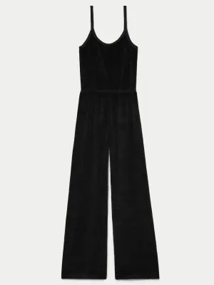 The Elma Flare Jumpsuit in Terry