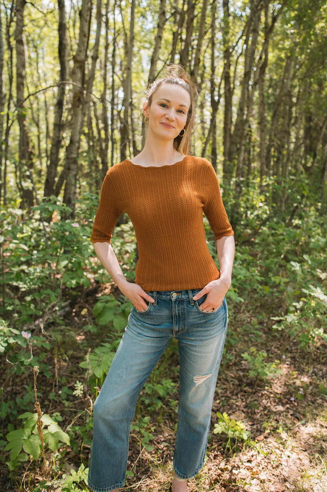 The Fanto Short Sleeve - Caramel Café