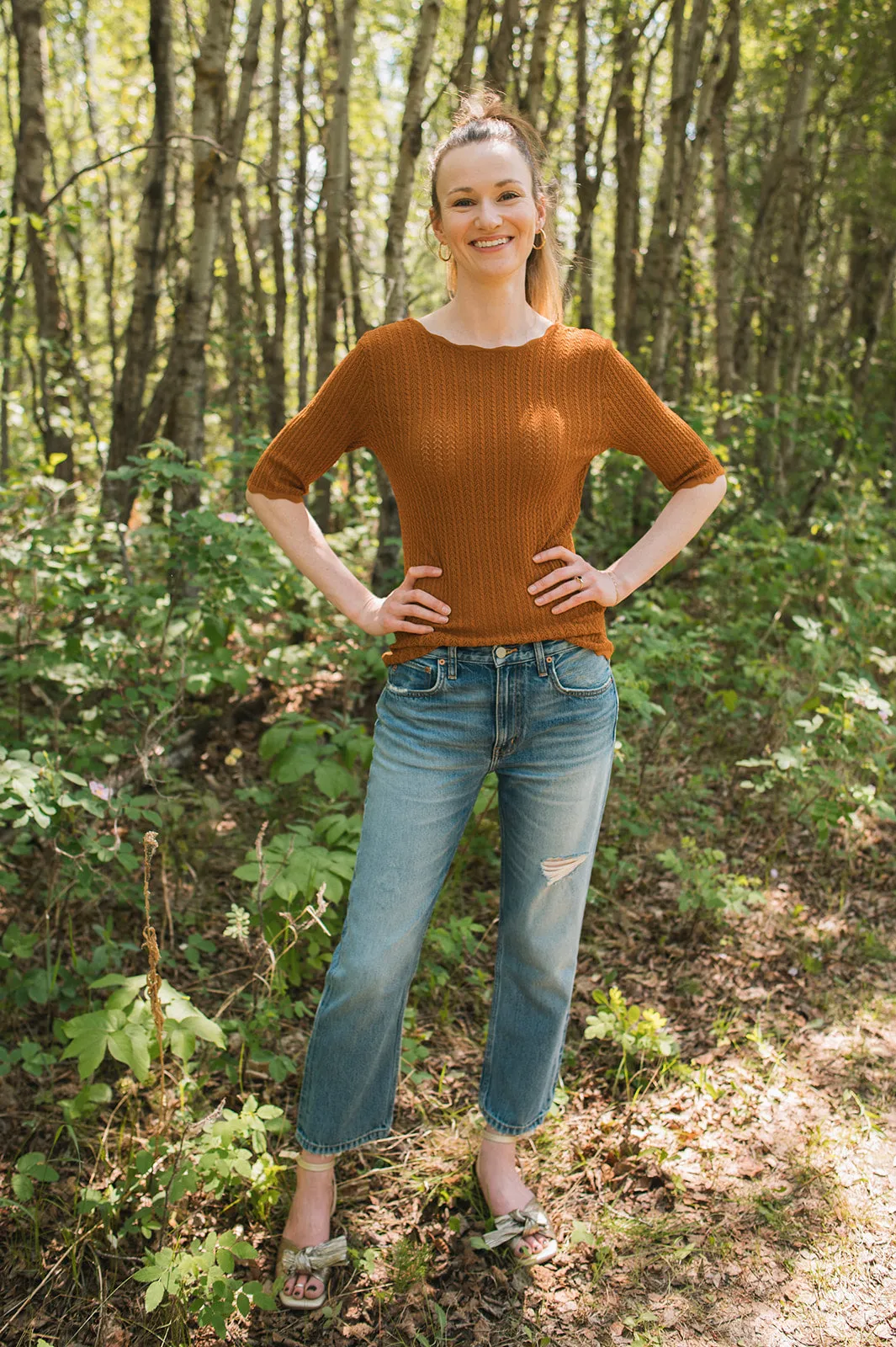 The Fanto Short Sleeve - Caramel Café