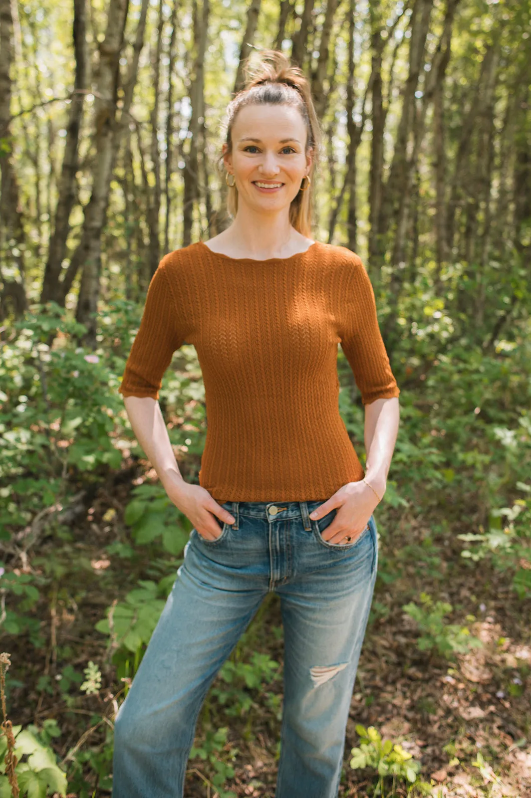 The Fanto Short Sleeve - Caramel Café