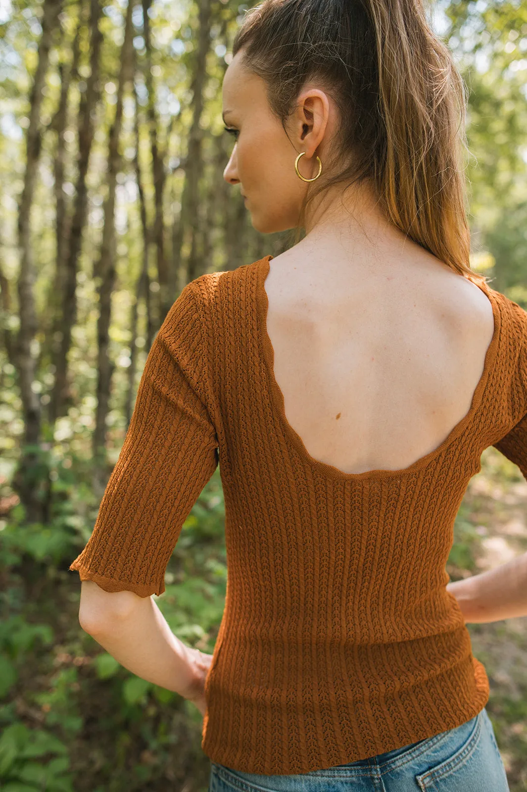 The Fanto Short Sleeve - Caramel Café