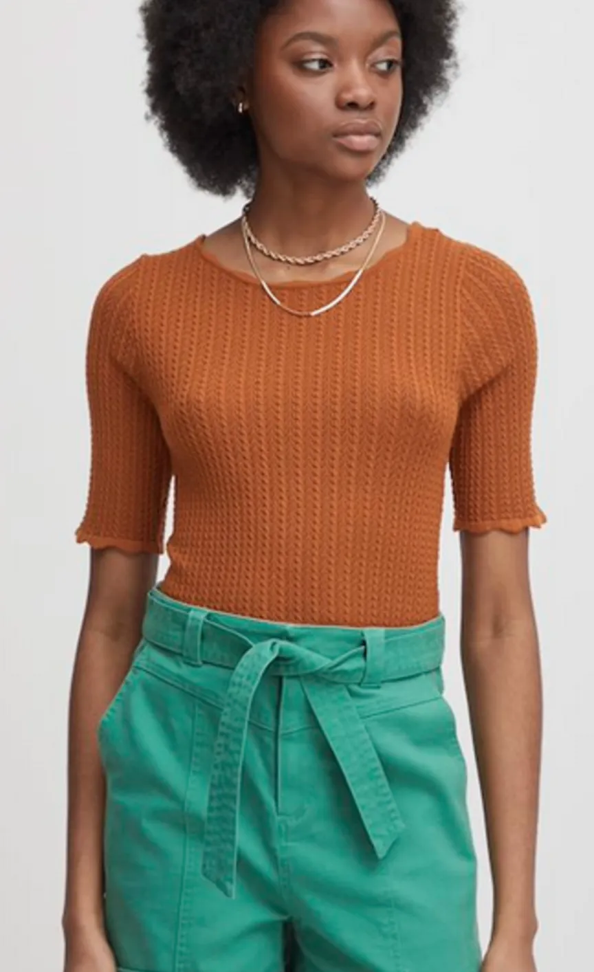 The Fanto Short Sleeve - Caramel Café