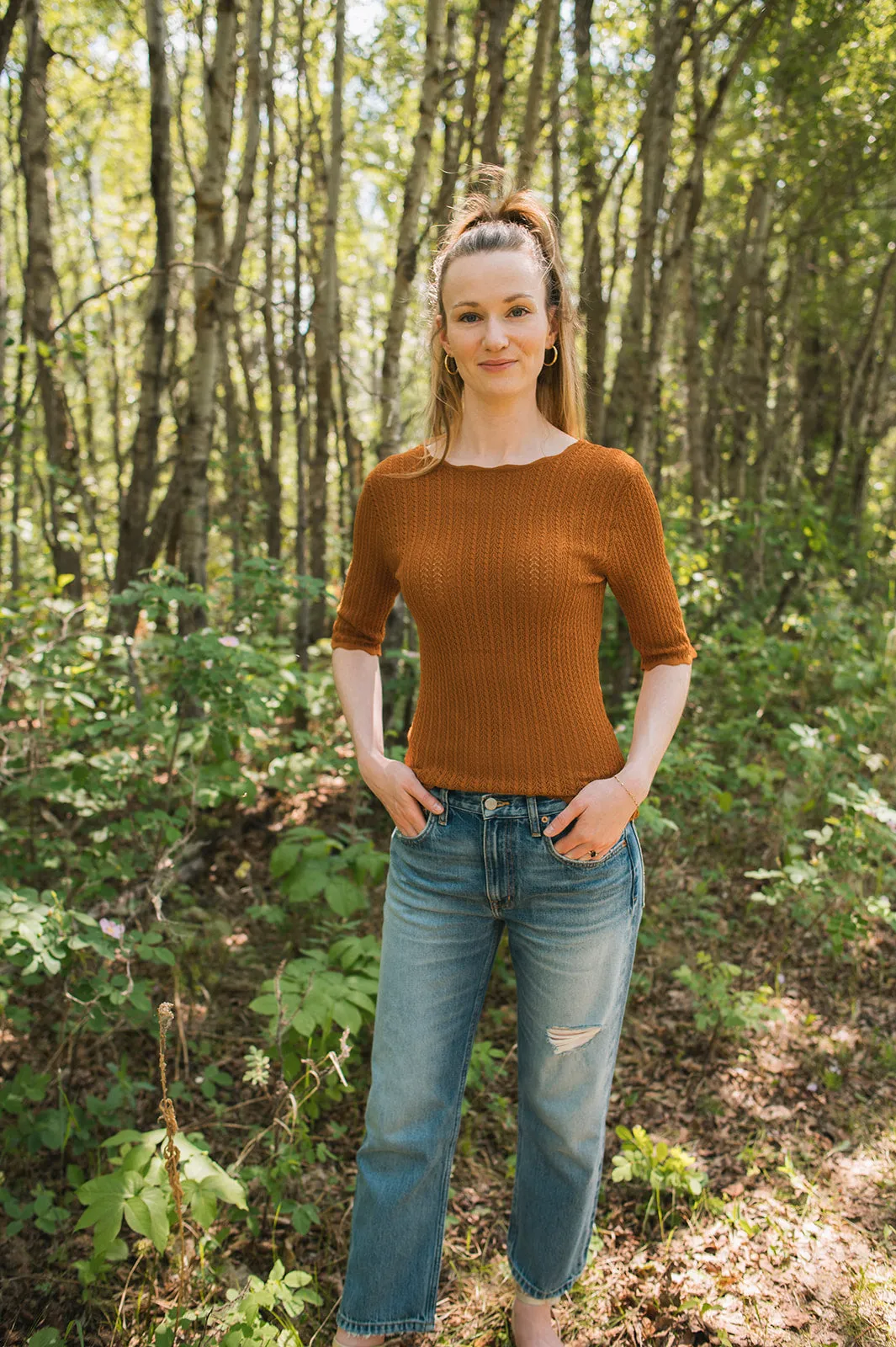 The Fanto Short Sleeve - Caramel Café