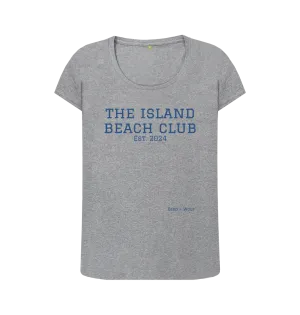 The Island Beach Club Scoop Neck Tee