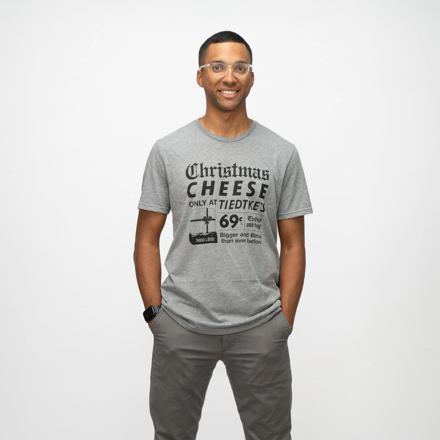 Tiedtke's Christmas Cheese Shirt