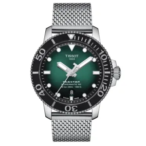 Tissot Seastar 1000 Powermatic 80, Green Dial - T120.407.11.091.00