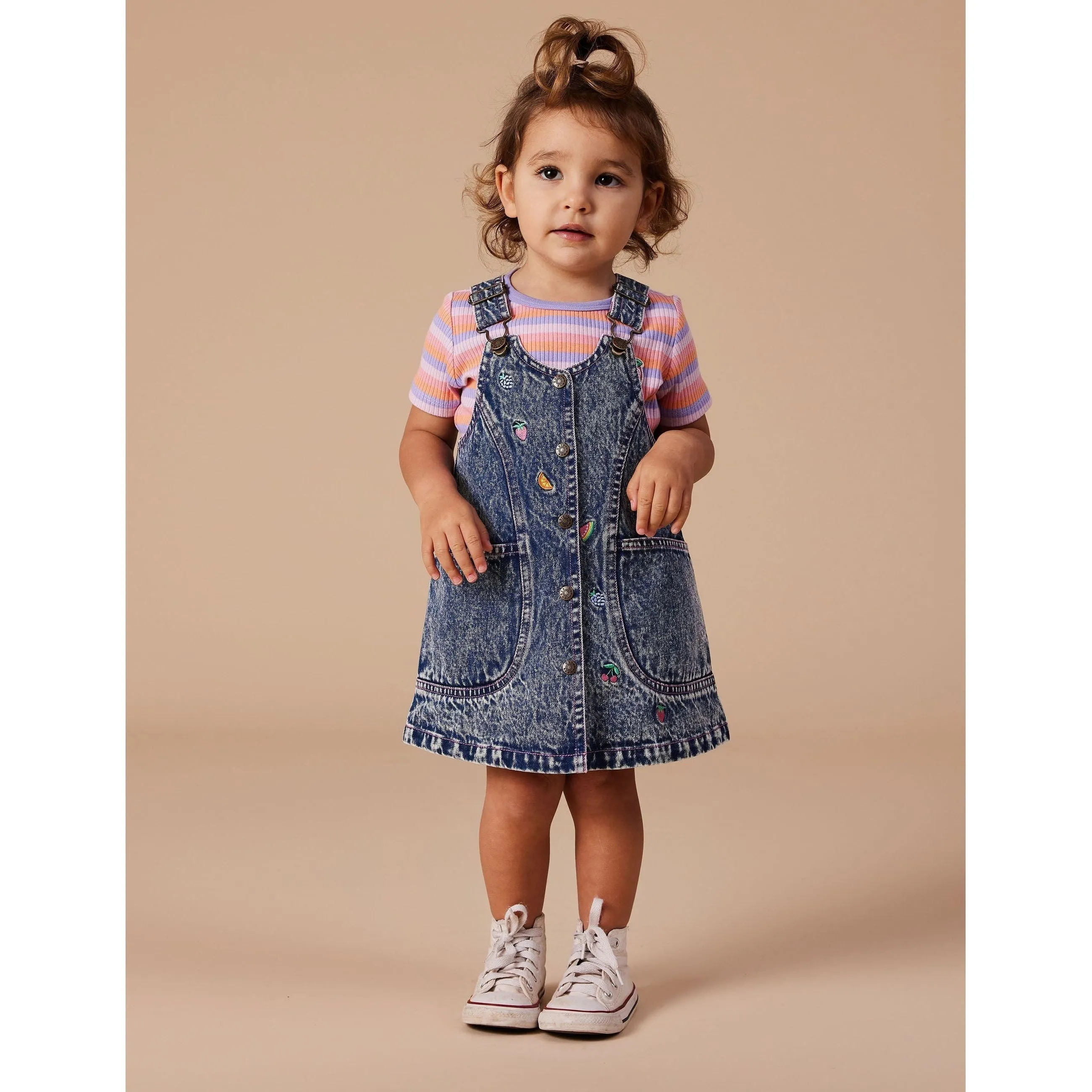 Tutti Frutti Stripe Rib T-Shirt