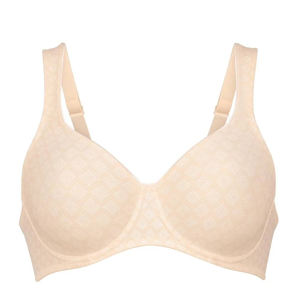 Twin Art Soft Bra 5244- Shadow Blue/ Smart Rose