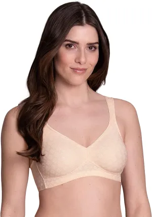 Twin Art Soft Bra 5244- Shadow Blue/ Smart Rose