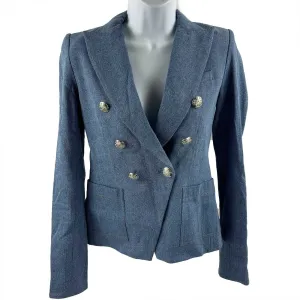 Veronica Beard - New w/ Tags - Caden Dickey Mid Blue Jacket - Size 00