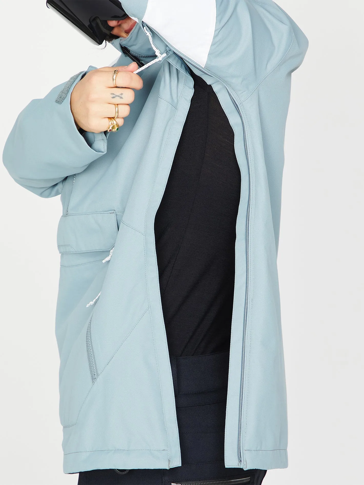 Veste de snow Mirror Pullover - Green Ash