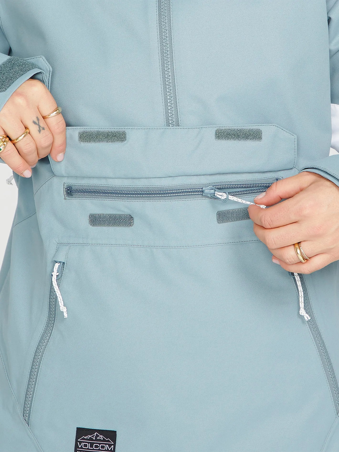 Veste de snow Mirror Pullover - Green Ash