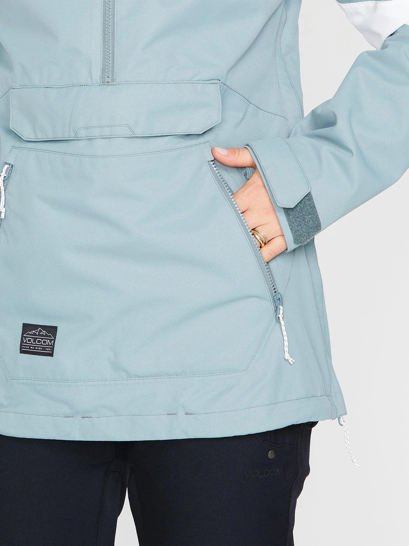 Veste de snow Mirror Pullover - Green Ash