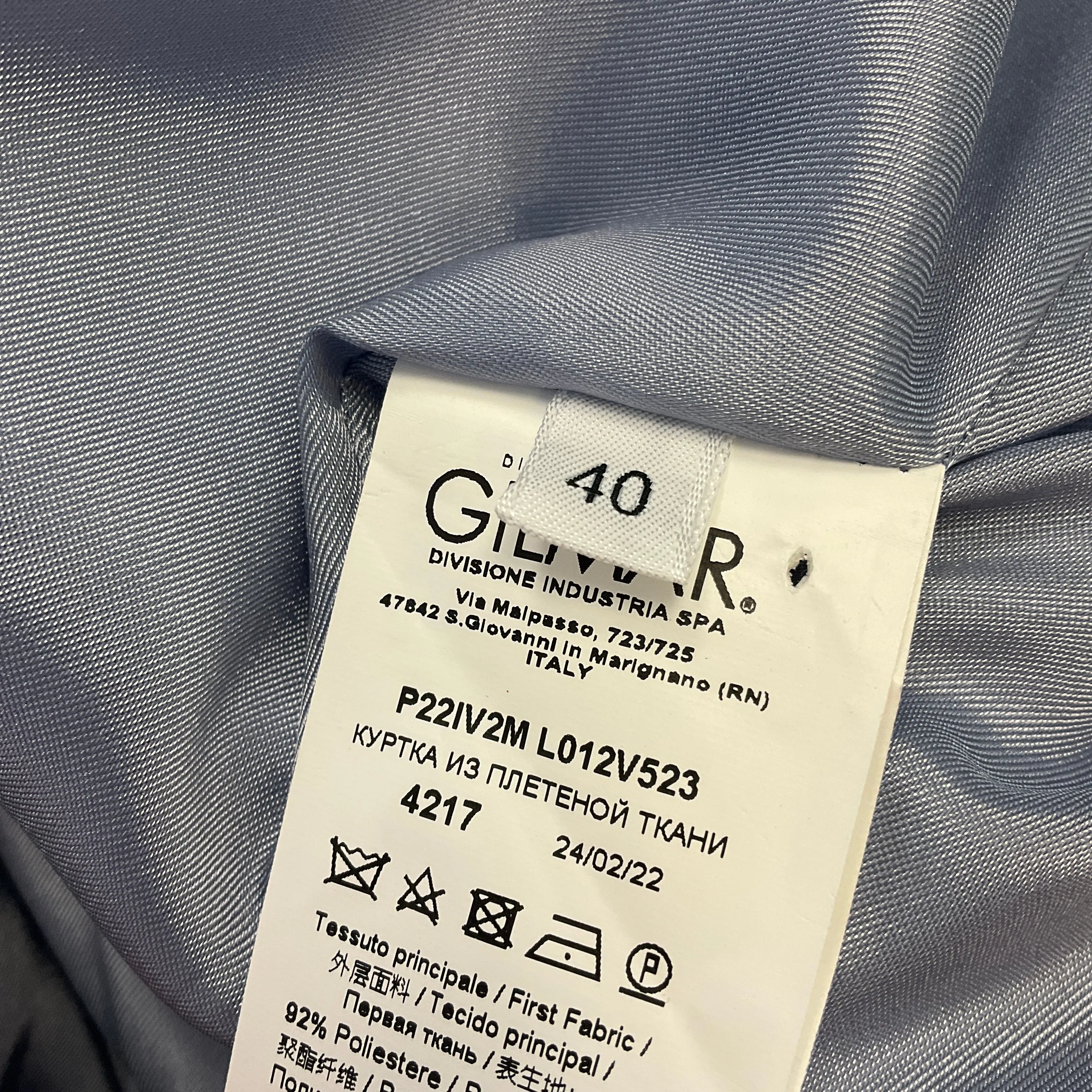 Vivetta Violet 2022 Button-front Crepe Blazer