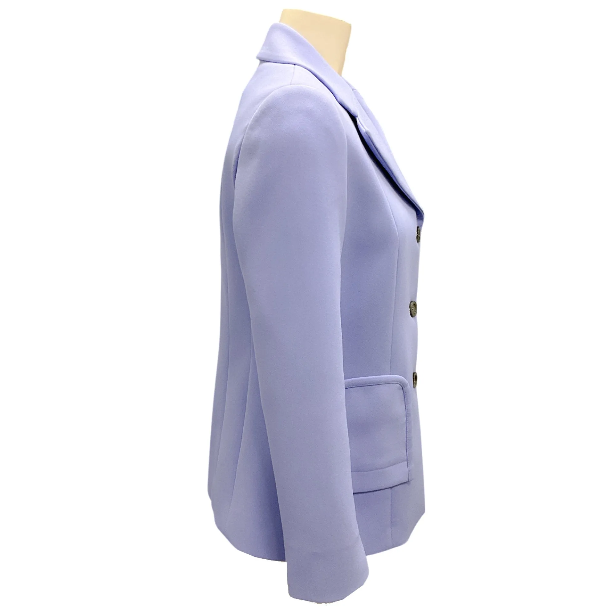 Vivetta Violet 2022 Button-front Crepe Blazer