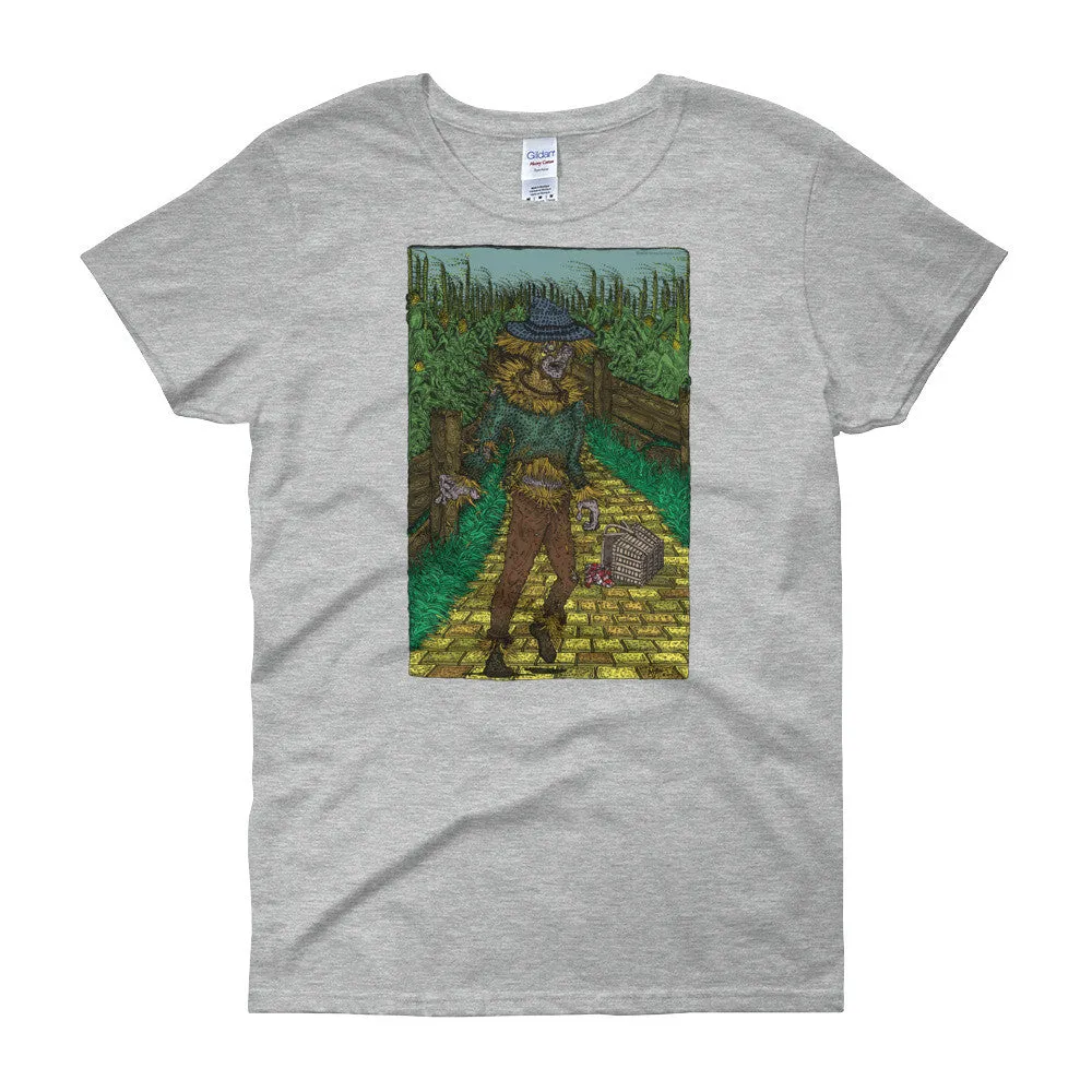 Walkers Of Oz: Zombie Cornfield Fitted T-Shirt