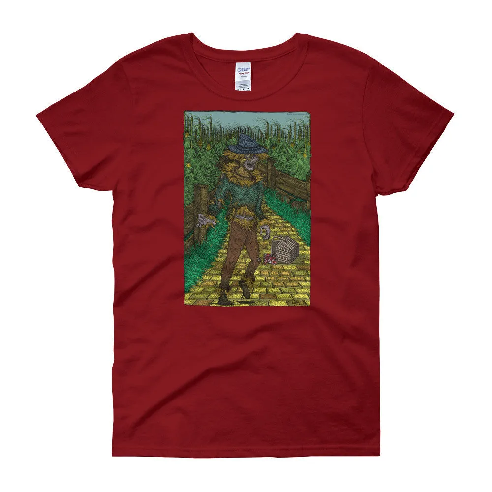 Walkers Of Oz: Zombie Cornfield Fitted T-Shirt