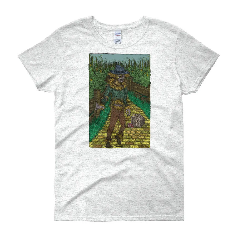 Walkers Of Oz: Zombie Cornfield Fitted T-Shirt
