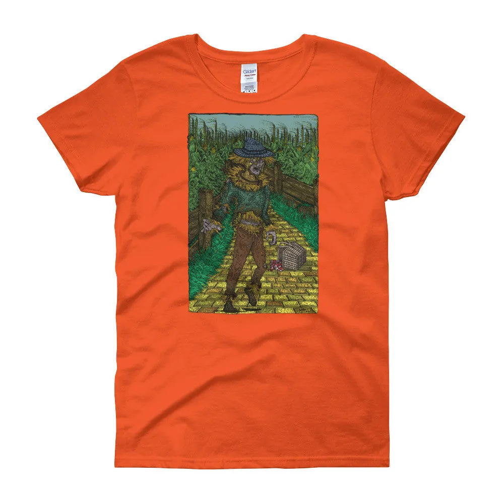 Walkers Of Oz: Zombie Cornfield Fitted T-Shirt