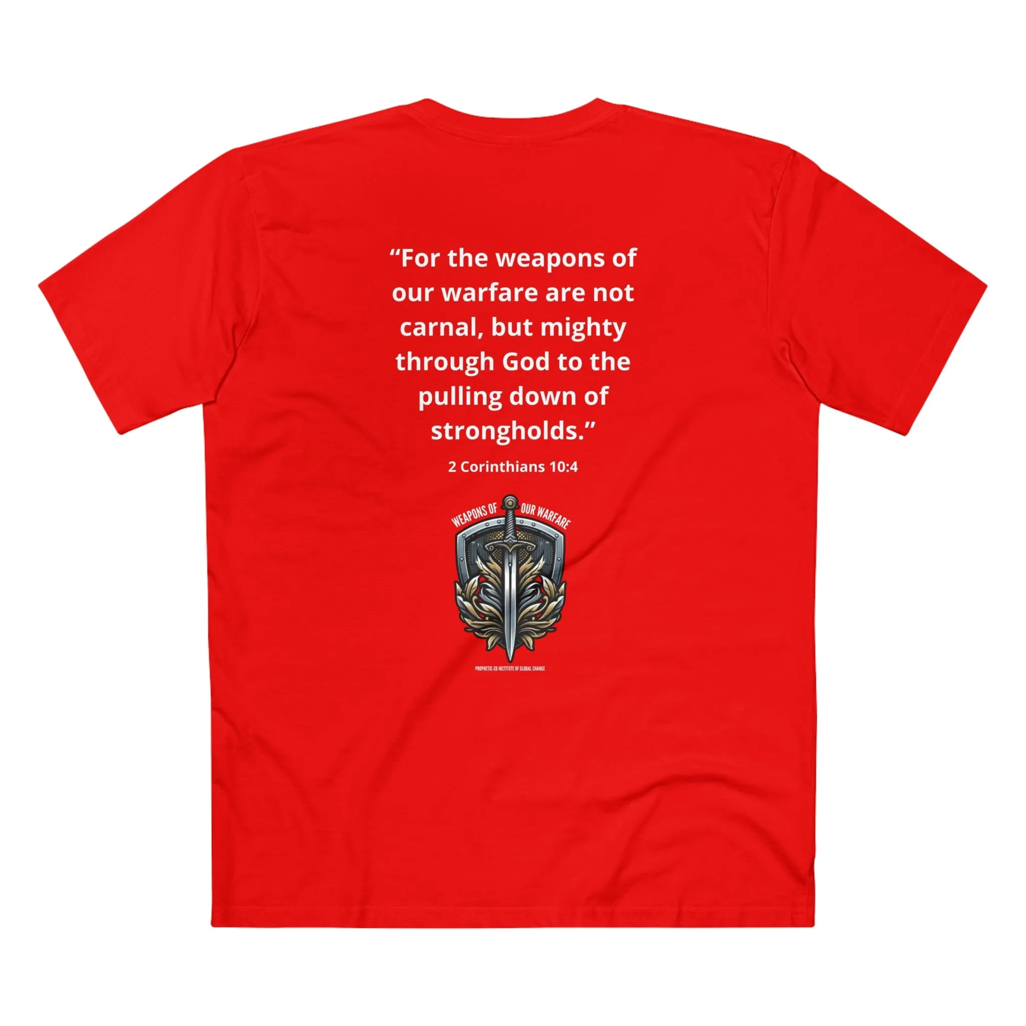 Weapons of Warfare Men's T-Shirt