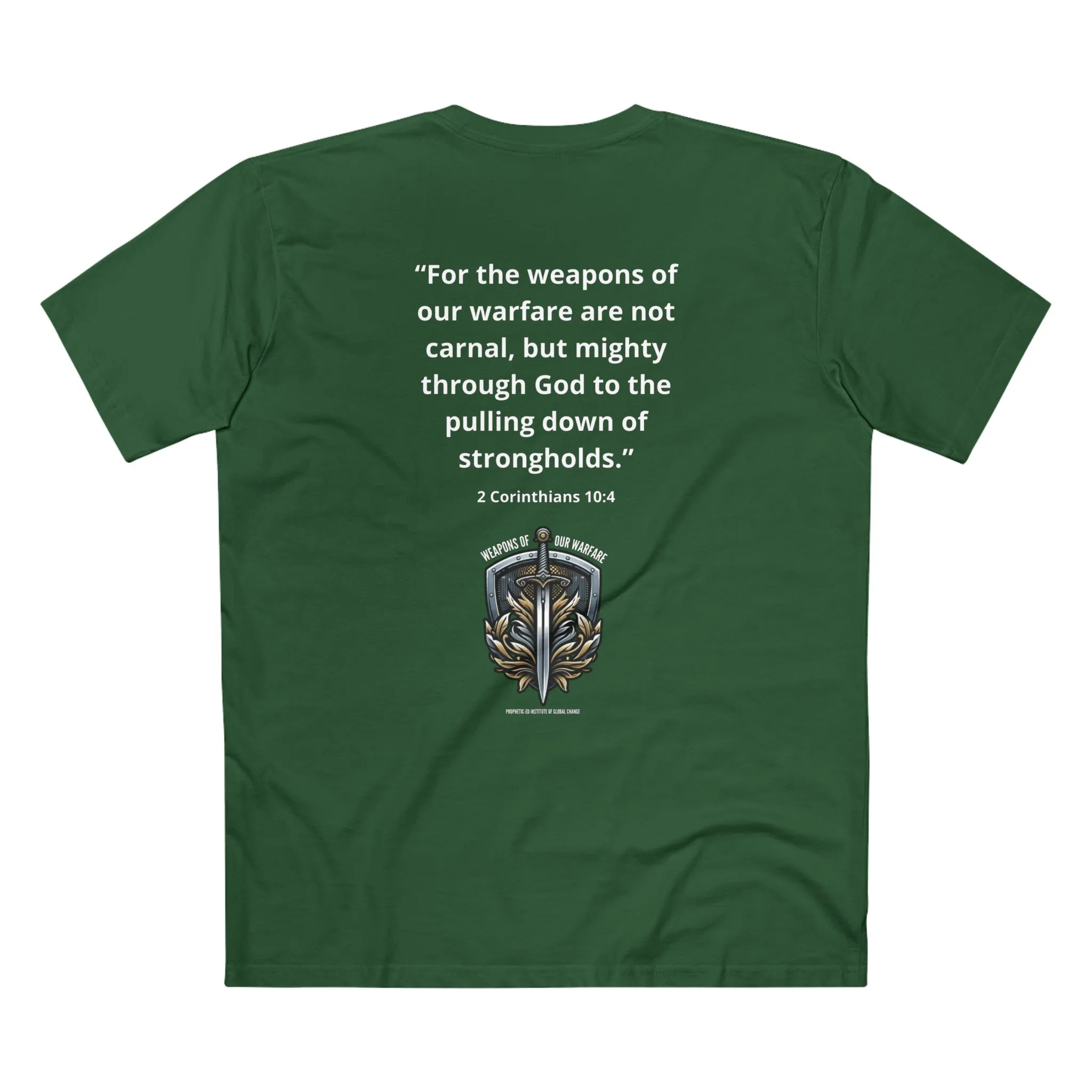 Weapons of Warfare Men's T-Shirt