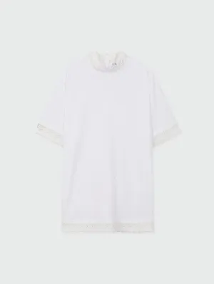 White Lace T-Shirt