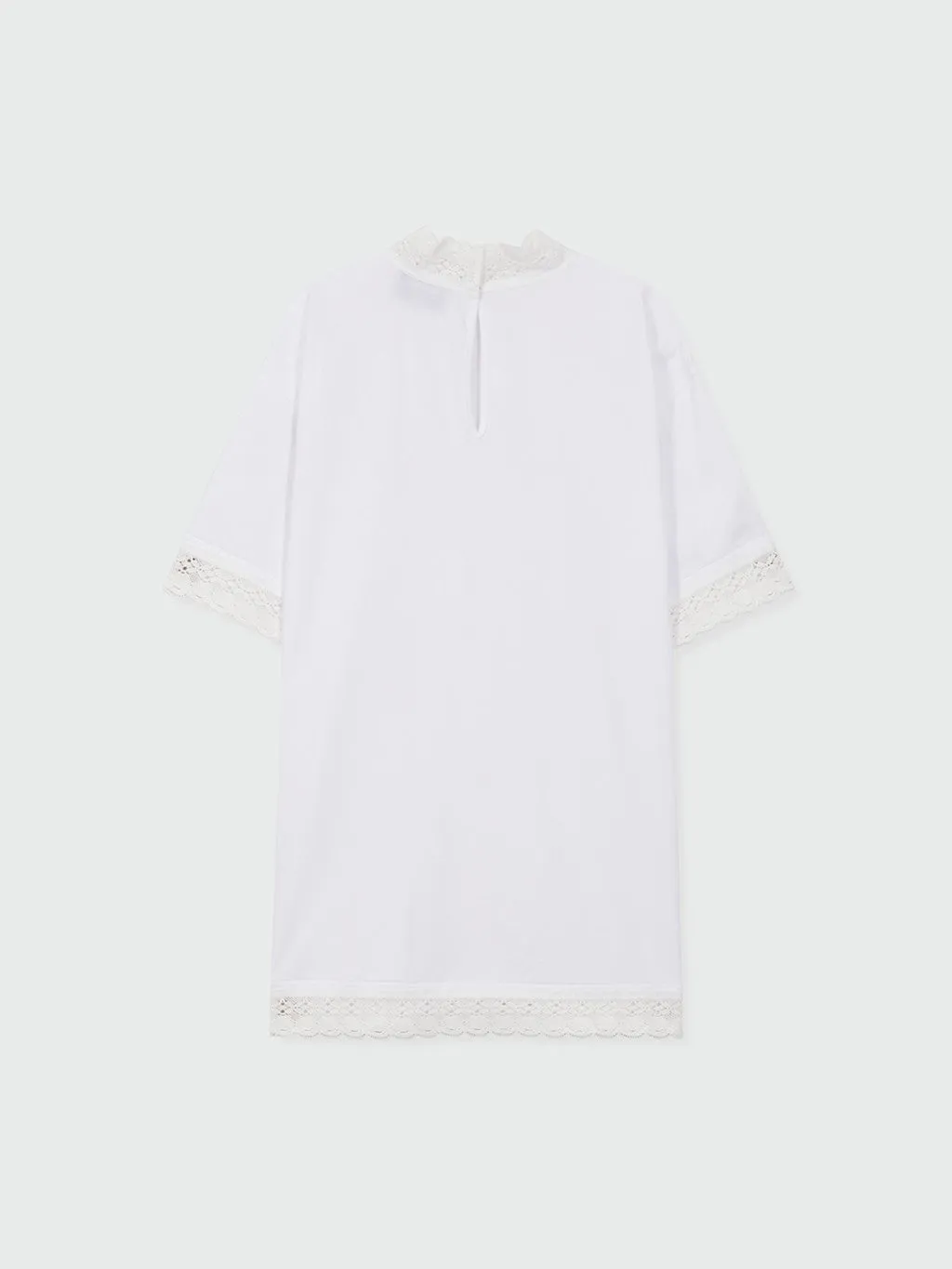White Lace T-Shirt