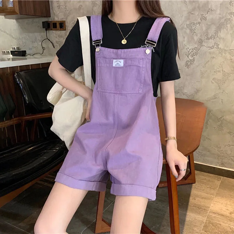 Wide Leg Summer Denim Jumpsuit