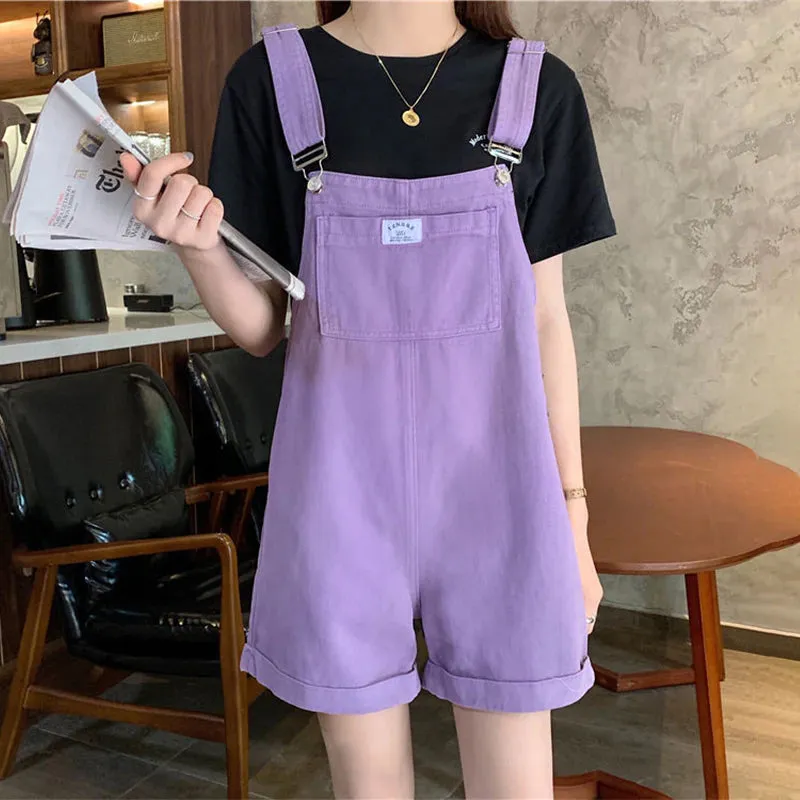 Wide Leg Summer Denim Jumpsuit