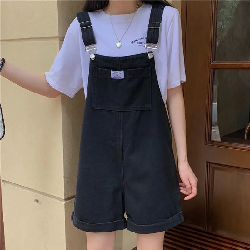 Wide Leg Summer Denim Jumpsuit