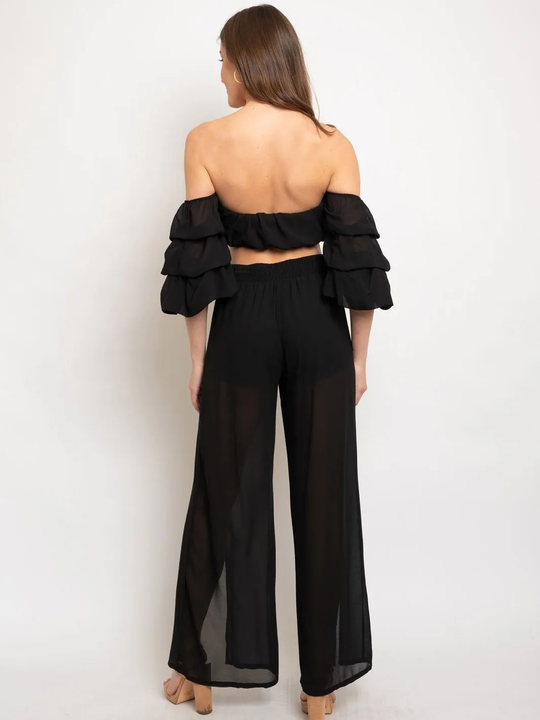 WOMEN'S 2 PC. BLACK SET