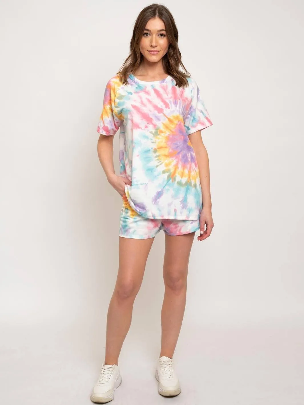 WOMEN'S 2PC. TIE DYE SET