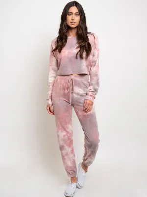 WOMEN'S 2PC. TIE DYE SET