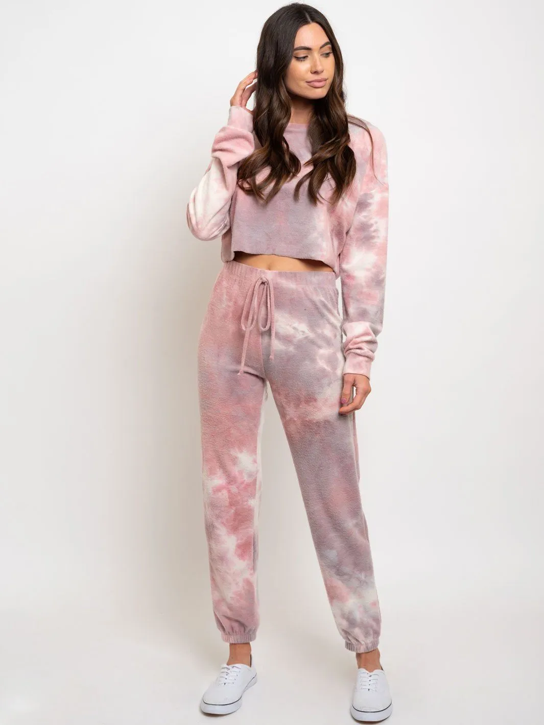 WOMEN'S 2PC. TIE DYE SET
