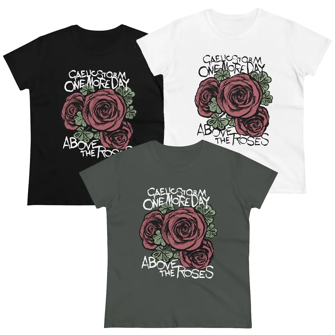 Women's Heavy Cotton ROSES Tee