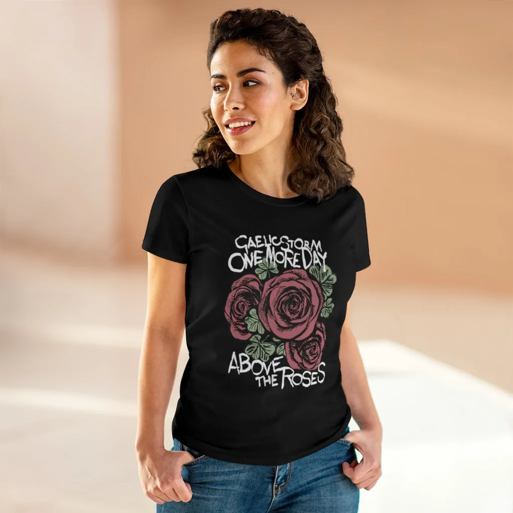 Women's Heavy Cotton ROSES Tee